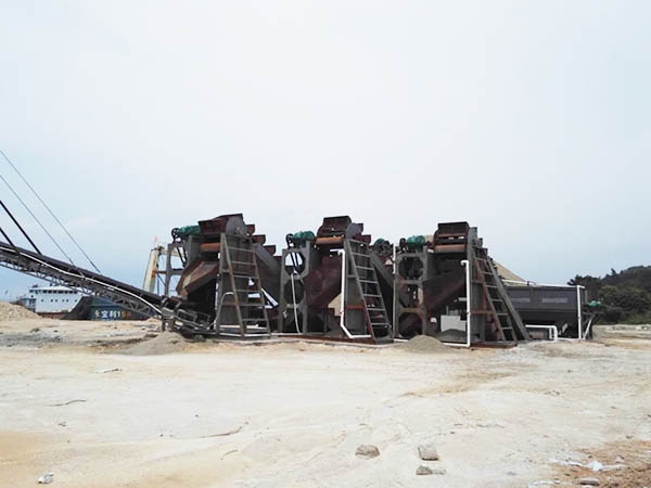 挖斗洗砂機