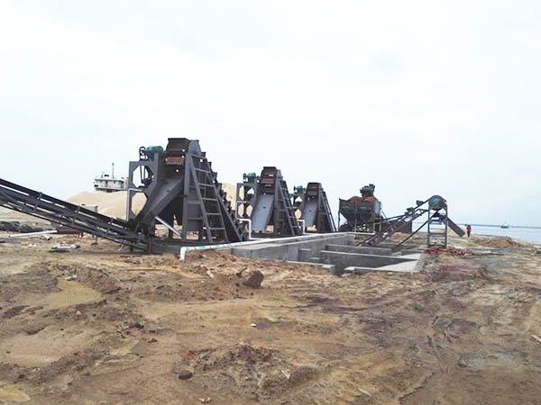 挖斗洗砂機