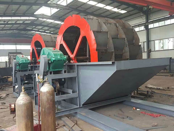 輪式洗沙機