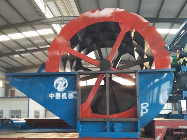 輪式洗沙機